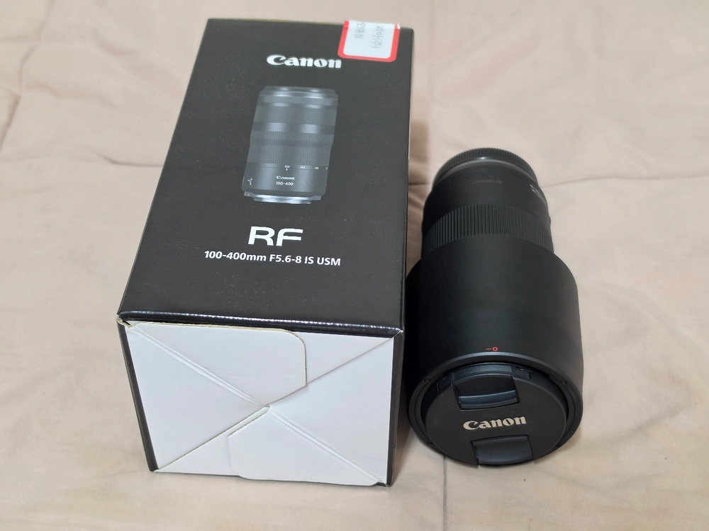 캐논 RF100-400mm F5.6-8 IS USM 망원렌즈 85만원 판매합니다. 이미지
