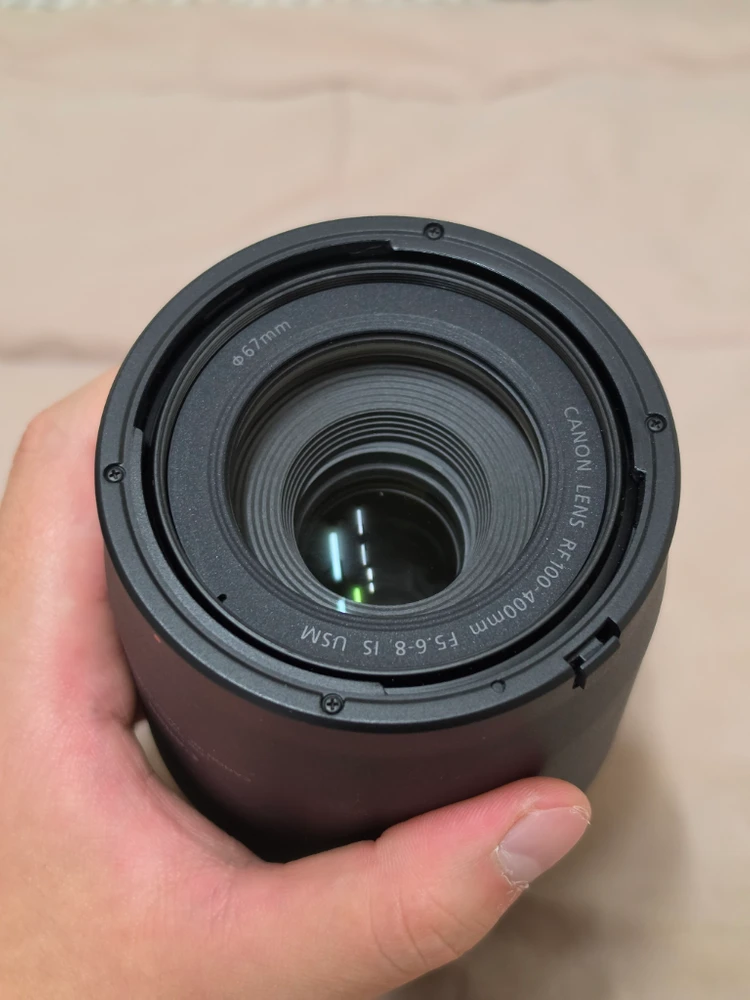 캐논 RF100-400mm F5.6-8 IS USM 망원렌즈 85만원 판매합니다. 이미지