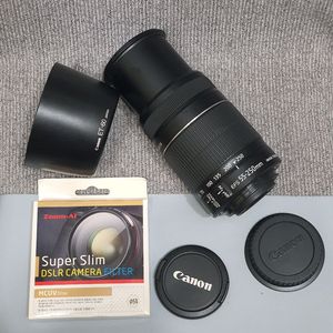 캐논 55-250mm IS II 망원줌렌즈 + 정품후드+신품필터 이미지