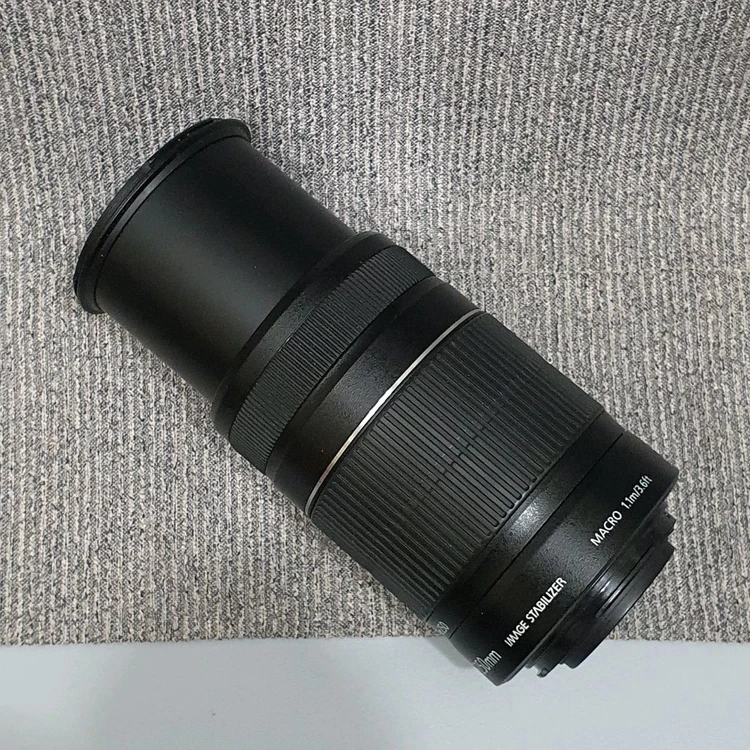 캐논 55-250mm IS II 망원줌렌즈 + 정품후드+신품필터 이미지