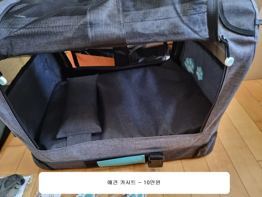 애견카시트 강아지이동장 고양이이동장 강아지집 고양이집 안전벨트테더 하네스 목줄 .. . . ============= 이미지