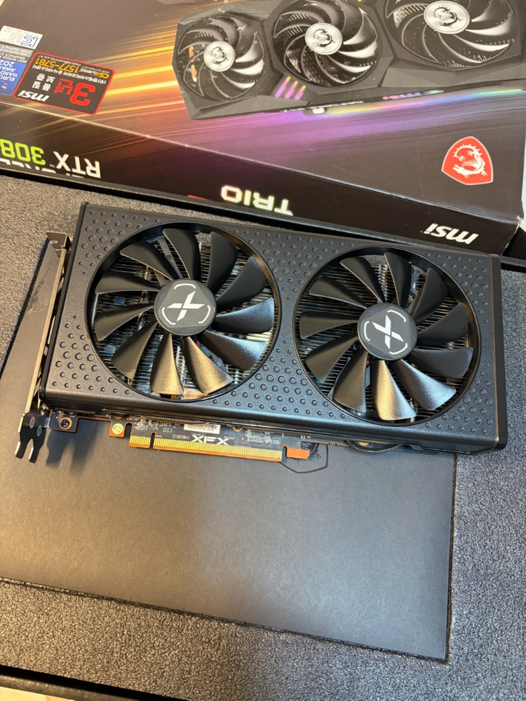 XFX RX 6600 SWFT 210 8GB (A급) 이미지