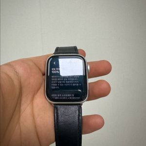 [배터리 효율100%] 애플워치 SE2 44mm 실버 GPS+셀룰러 풀구성 급처 이미지