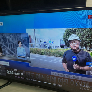 대우 43인치 LED TV겸 모니터 깨끗하게 잘나와요 이미지