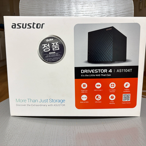 NAS : ASUSTOR DRIVESTOR 4 AS1104T 이미지