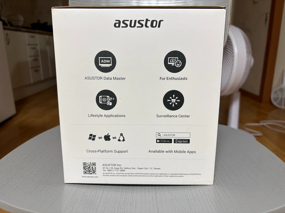 NAS : ASUSTOR DRIVESTOR 4 AS1104T 이미지
