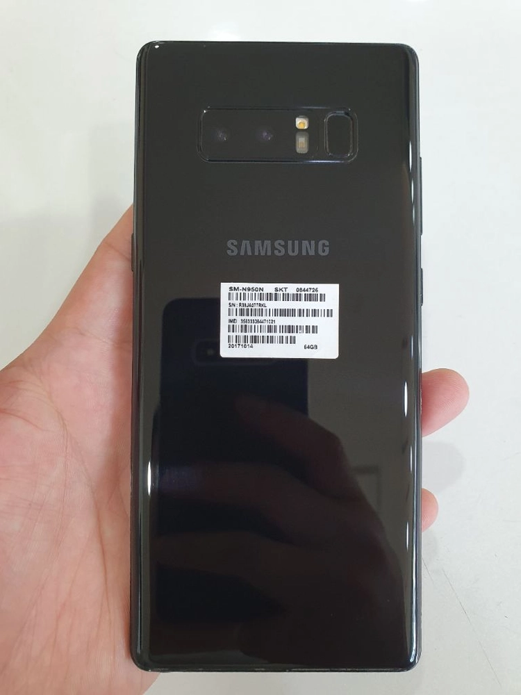 갤럭시노트8 64G 무잔상 무기스 새폰급 중고폰 공기계 이미지
