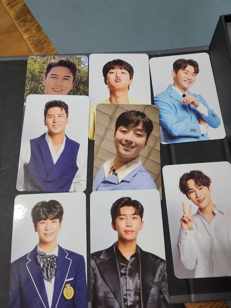 미스터트롯 감사 초판 풀구성 포토카드 CD 미사용 이미지