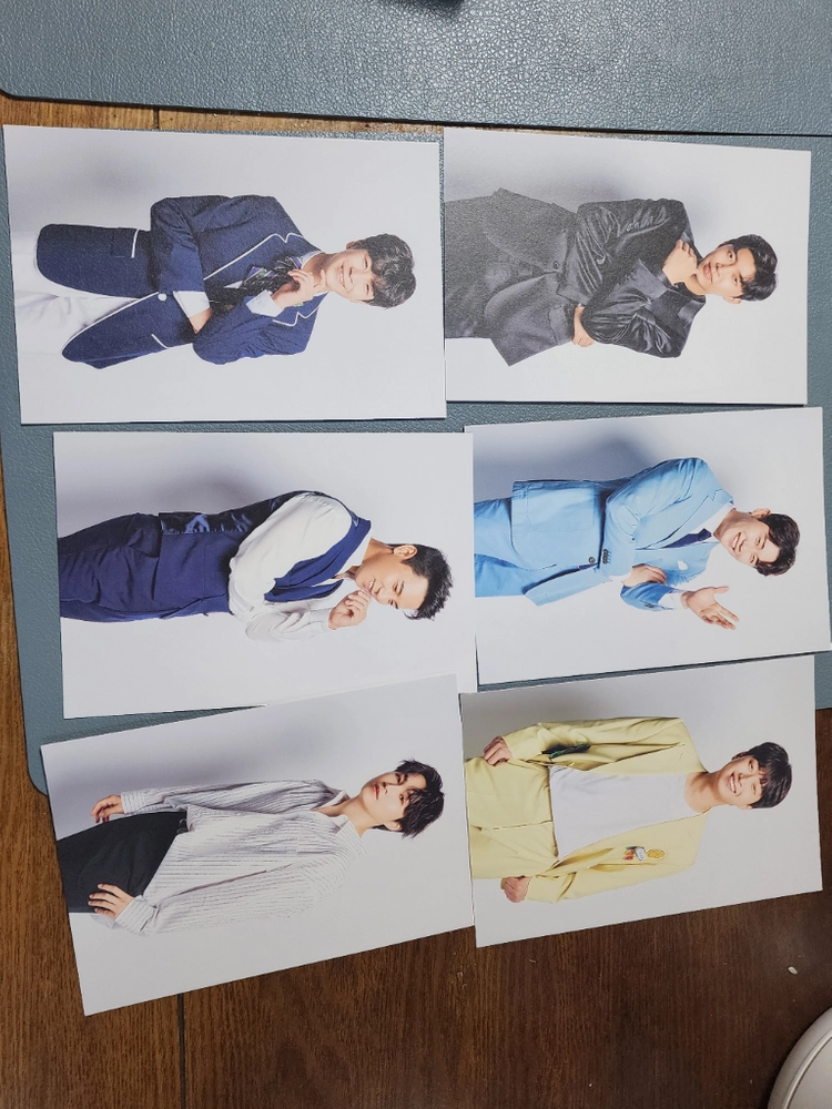 미스터트롯 감사 초판 풀구성 포토카드 CD 미사용 이미지