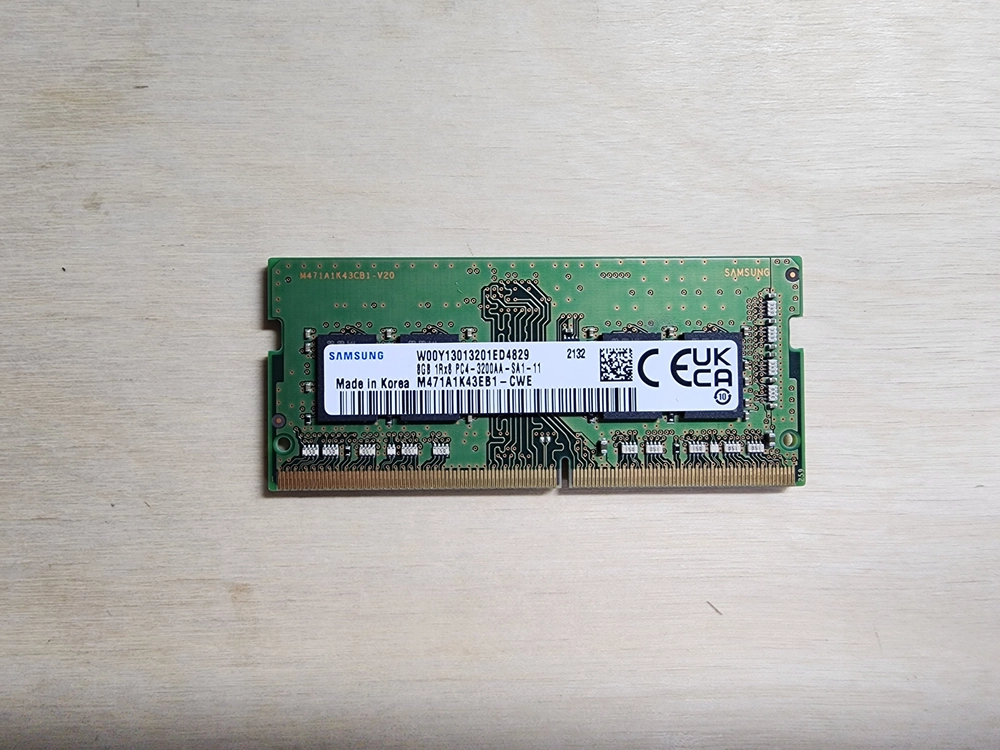 노트북용 메모리 램 삼성 DDR4 8GB 3200MHz - 안심되는 중고거래