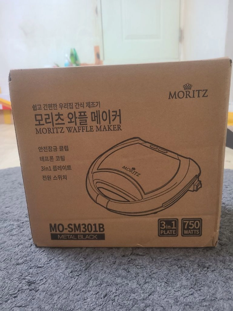 모리츠 와플메이커 MO-SM301B (미개봉 새상품) 이미지