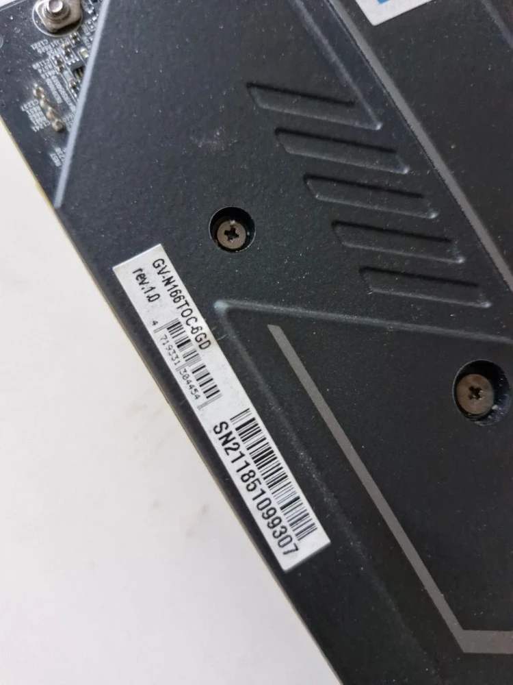 GTX1660TI 최상급 이미지
