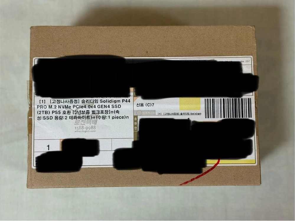 솔리다임(Solidigm) P44 Pro M.2 NVMe 2TB 미개봉 SSD 이미지