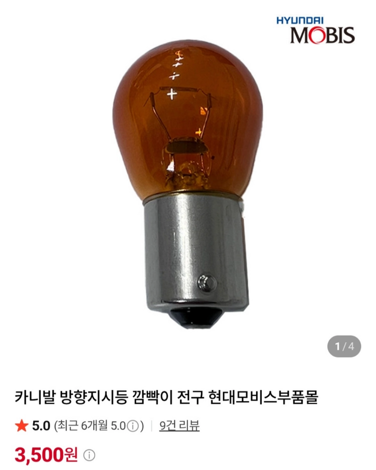 카니발 방향지시등 브레이크등 이미지