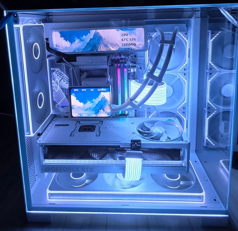 라이젠9 9950x3d 96gb rtx5090 아스트랄최고사양PC 이미지