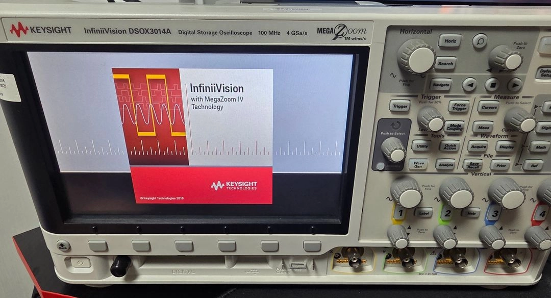 Keysight DSOX 3014A 오실로스코프 + 프로브 이미지