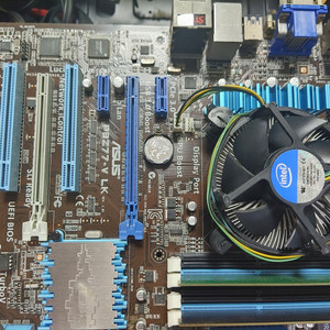 ASUS Z77 메인보드 I5 3470 RAM 8G 이미지