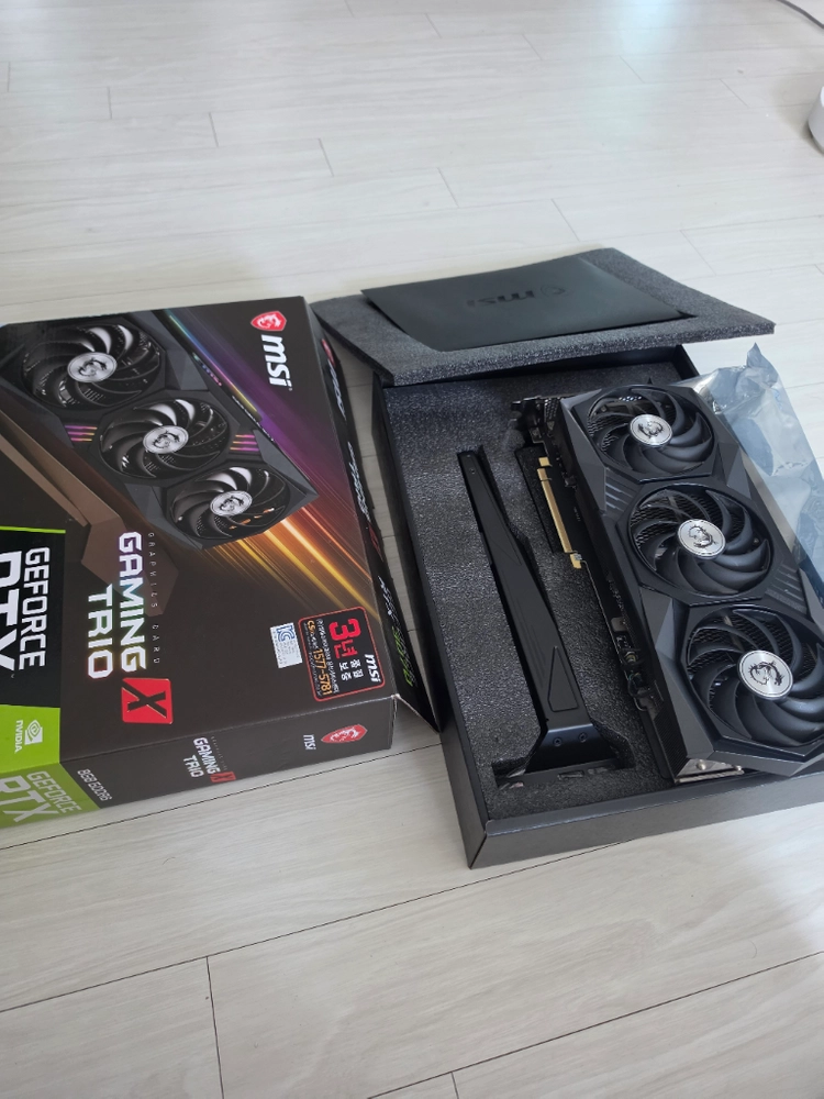 MSI 지포스 RTX 3070 게이밍 X 트리오 D6 8GB 트라이프로져2 팝니다 - 안심되는 중고거래
