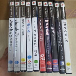 PS2 네오콘트라,진혼두라,베르세르크,귀무자3,스파이더맨3,프린스메이커,닷핵등 일괄 팝니다 이미지