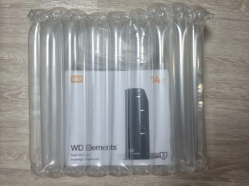 WD Elements 14TB 외장하드 박스 풀셋 이미지
