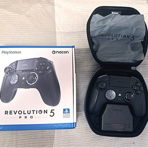 (박풀 A급) 나콘 레볼루션 5 프로 PS5 무선 컨트롤러 (PC, PS5, PS4) 이미지