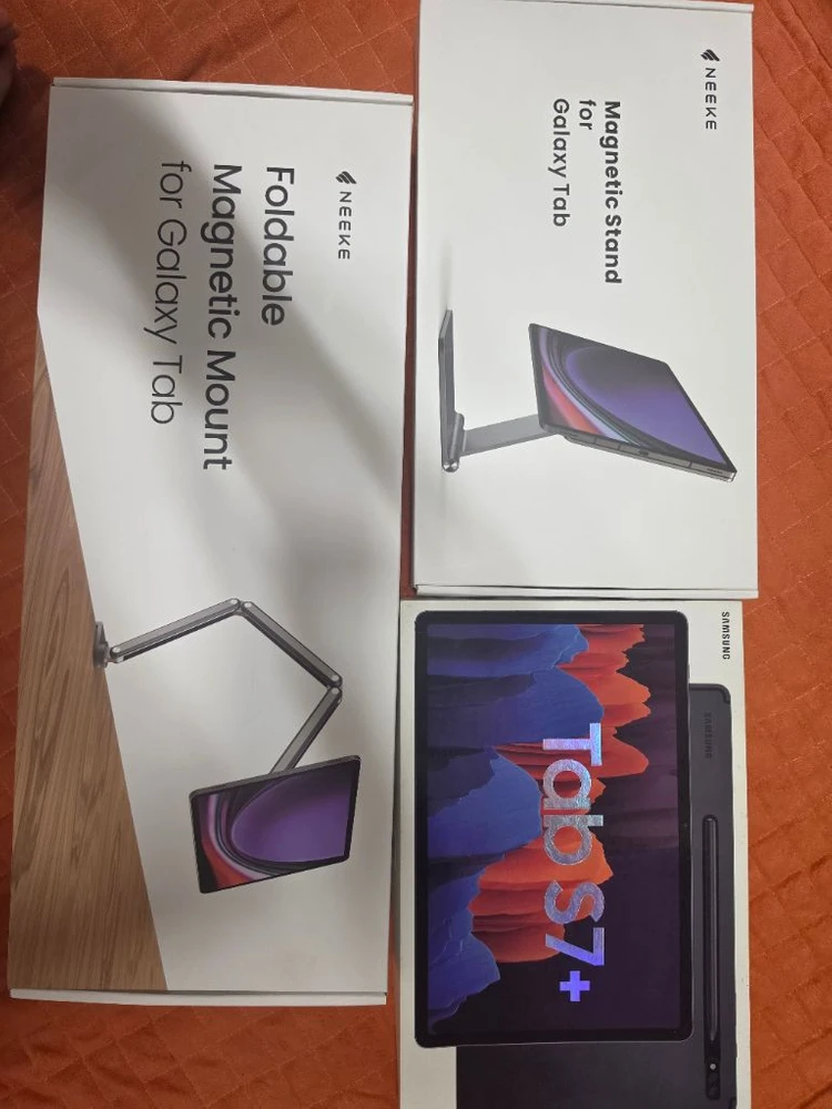 갤럭시탭 s7+256,니케마그네틱암거치대,니케마그네틱스탠드거치대 팝니다 이미지