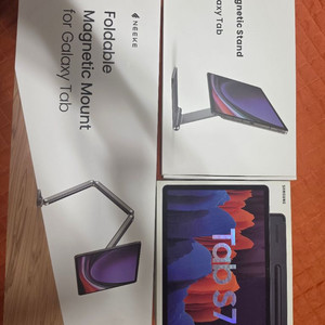 갤럭시탭 s7+256,니케마그네틱암거치대,니케마그네틱스탠드거치대 팝니다 이미지