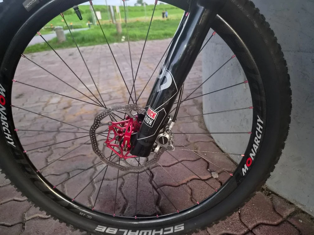 첼로 크로노 카본 MTB 자전거(카본휠셋)판매,대차 이미지