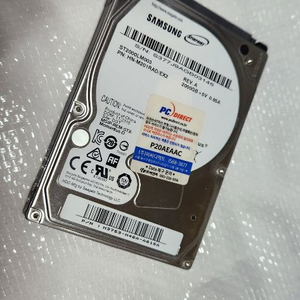 씨게이트 2.5인치 노트북용 2TB HDD 2테라 이미지