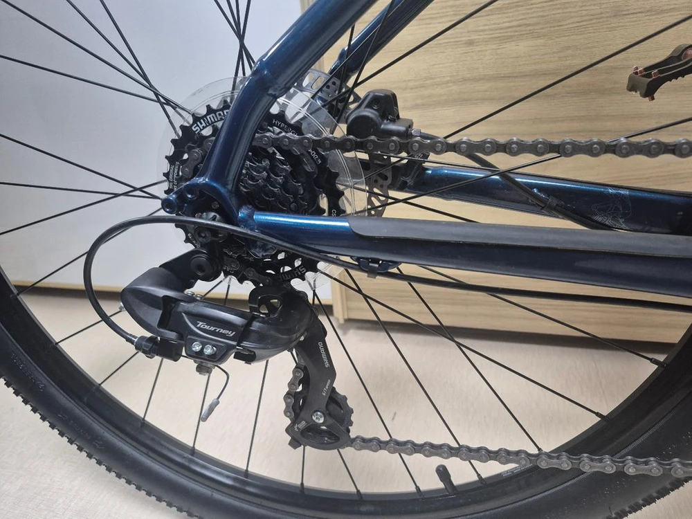 2021년형 트렉 마린 5 (Trek Marlin 5) 다크 아쿠아틱/트렉 블랙 MTB 자전거 이미지