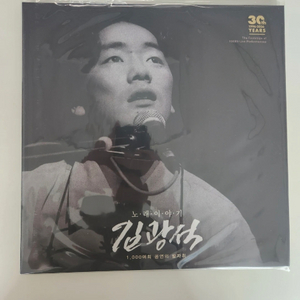 (LP 미개봉 한정반) 김광석 노래이야기 2LP - 먼지가 되어/일어나 이미지