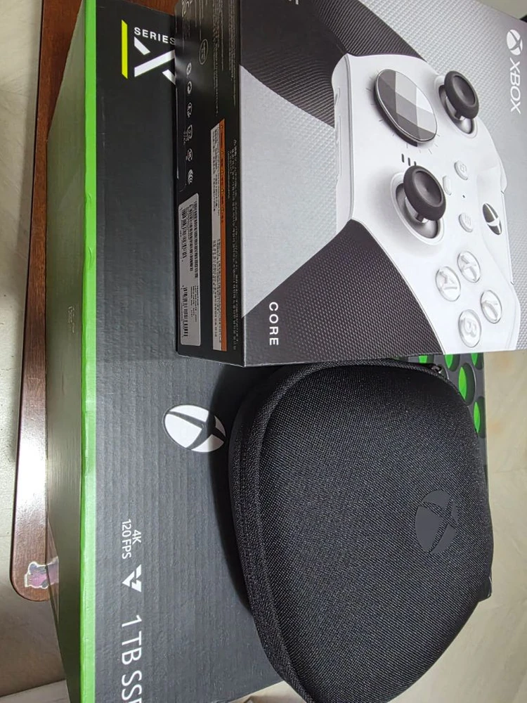Xbox series x + 엘리트컨트롤러 core + 컴플리트 컴포넌트 팩 팝니다. - 안심되는 중고거래