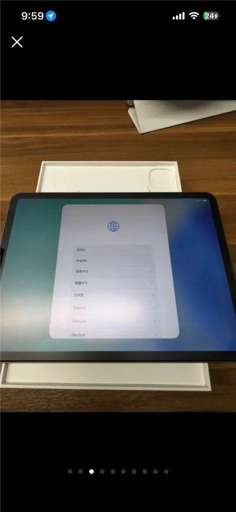 아이패드11 프로 2세대 256GB 이미지