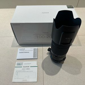후지 정품 GF 100-200mm F5.6 R LM OIS WR 렌즈 판매합니다 이미지