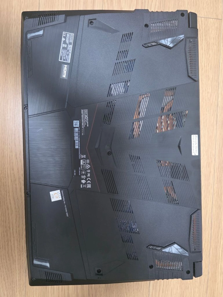 MSI GF75 10750H 3060 노트북 이미지