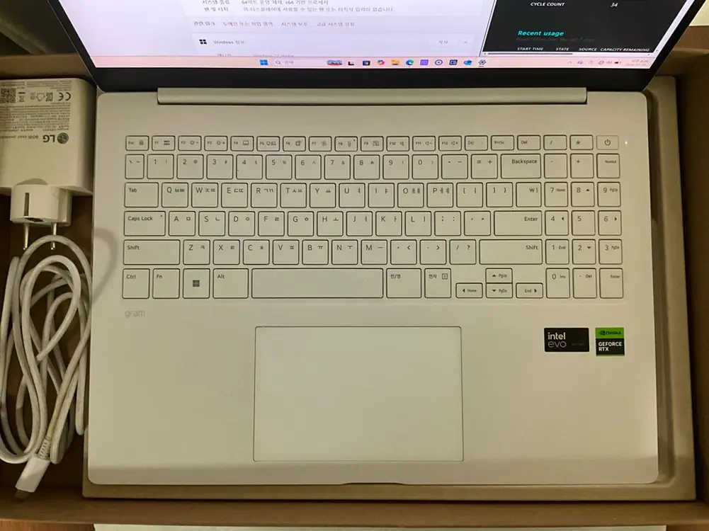 (S급/울트라5)LG그램프로 16인치rtx3050(16z90sp-ea5hk) 이미지