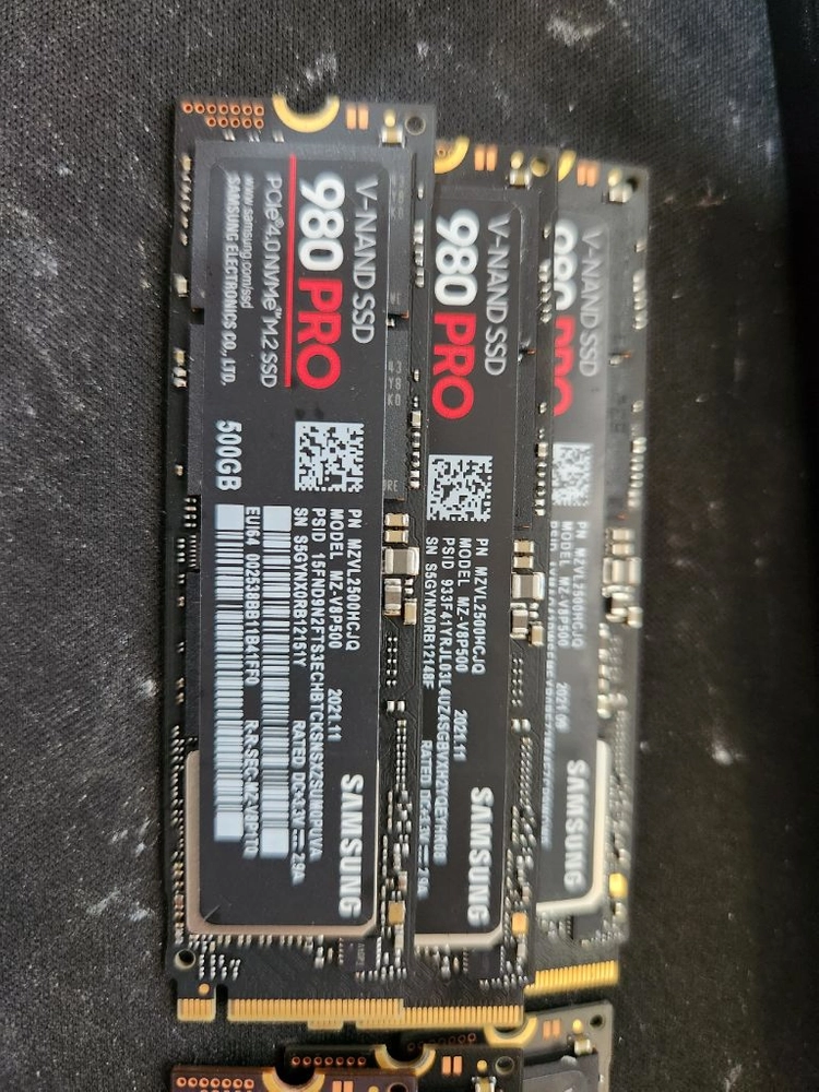 삼성 980PRO 500G,1TB,2TB 이미지