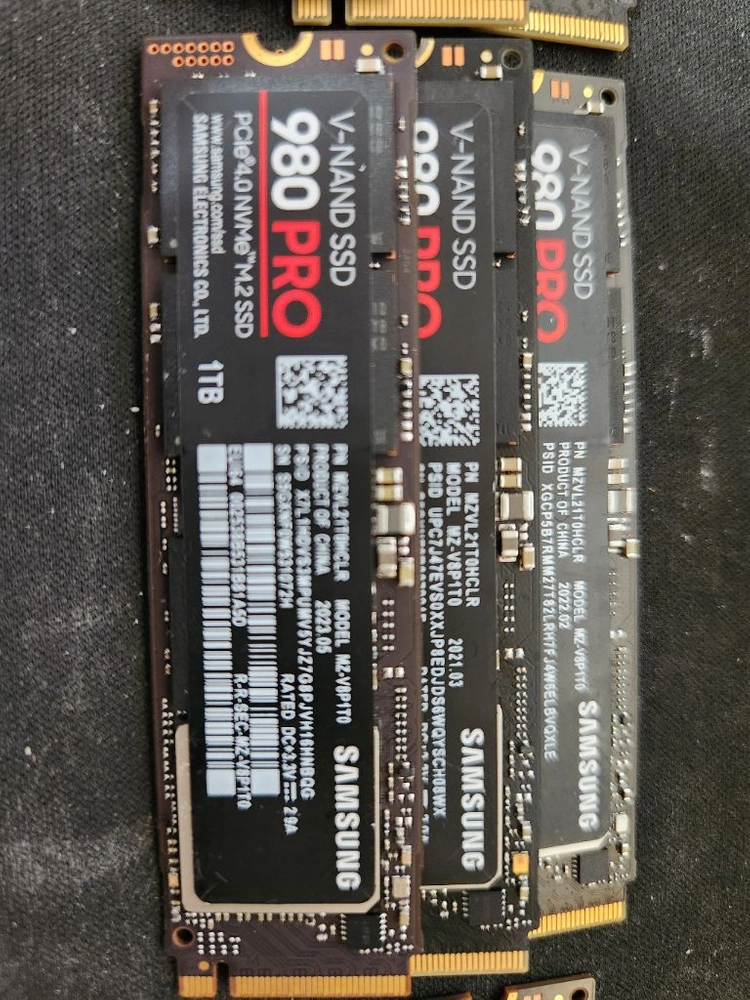 삼성 980PRO 500G,1TB,2TB 이미지
