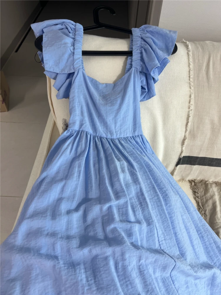 H&M 하늘색 원피스 s 새상품 예쁩니다! 이미지
