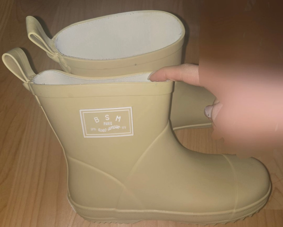 벤시몽 레인부츠 로우 허니버터 250mm 이미지
