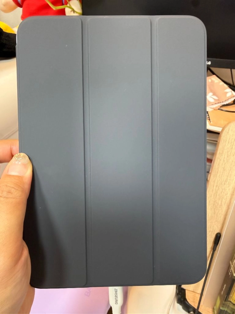 **아이패드 미니 Wi-Fi 256GB 블루 + AppleCare+ + 정품 Smart Folio** 이미지