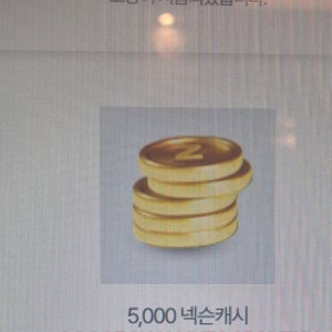 넥슨캐시 쿠폰 5천원 이미지