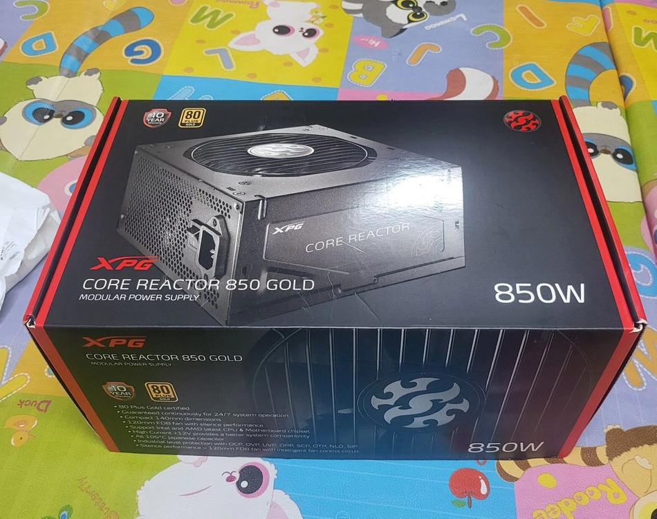ADATA XPG CORE REACTOR 850W GOLD 컴퓨터 파워 팝니다 이미지