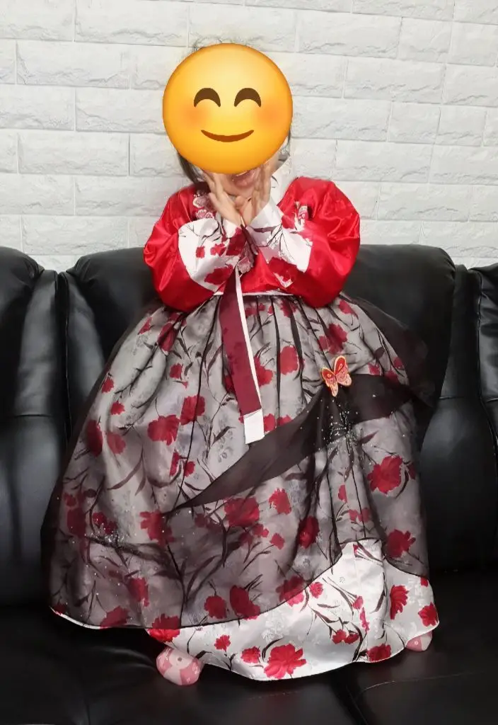 예닮한복 5호 + 캉캉 속치마 (별도 구성) 이미지