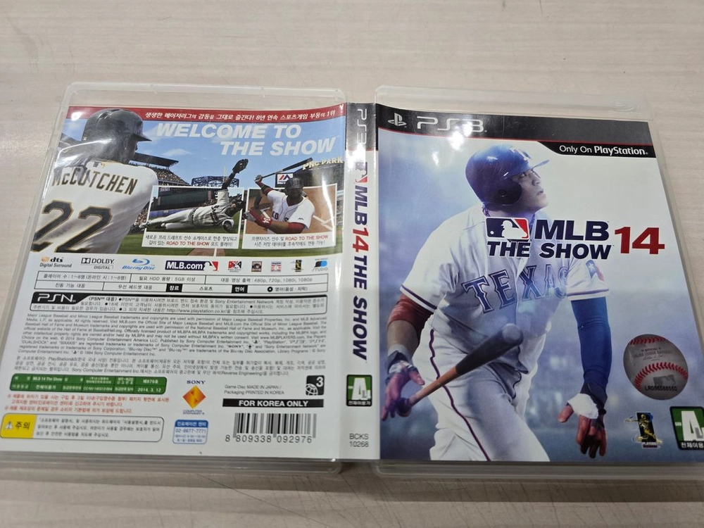 [PS3] 플스3 "MLB14 THE SHOW (더쇼14)" 판매합니다. 이미지