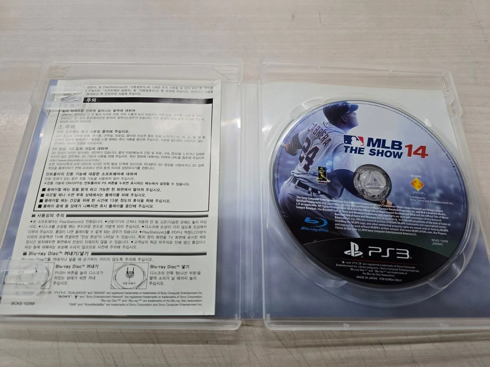 [PS3] 플스3 "MLB14 THE SHOW (더쇼14)" 판매합니다. 이미지