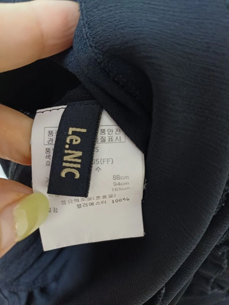 르니앤맥코이 블랙플리츠주름원피스55 이미지