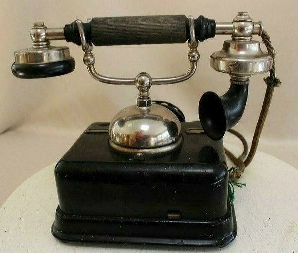 #앤틱전화기ANTIQUE KJOBENHAVENS TELEPHONE1940년.희소모델 이미지