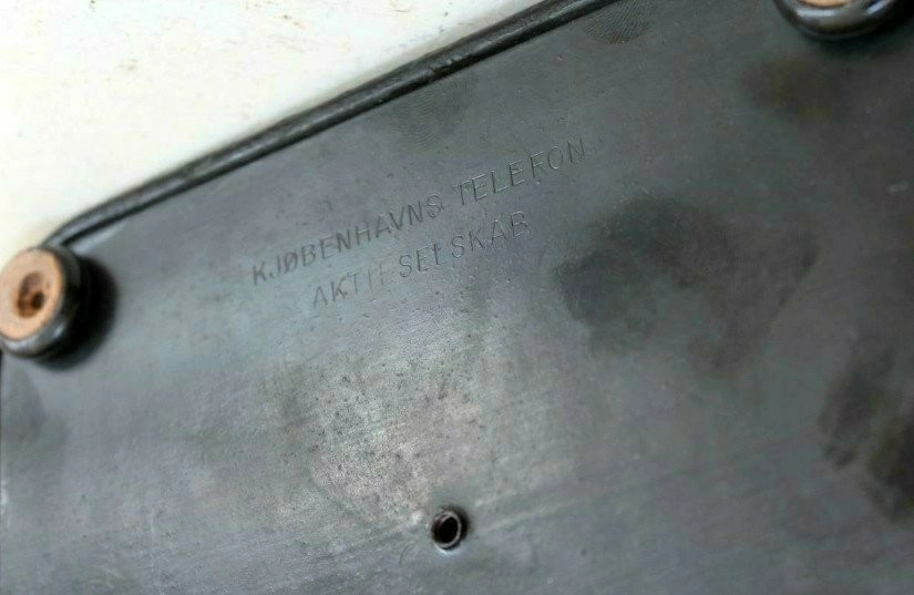 #앤틱전화기ANTIQUE KJOBENHAVENS TELEPHONE1940년.희소모델 이미지