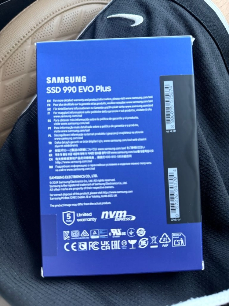 삼성 SSD 990EVO Plus 미개봉 새상품 이미지